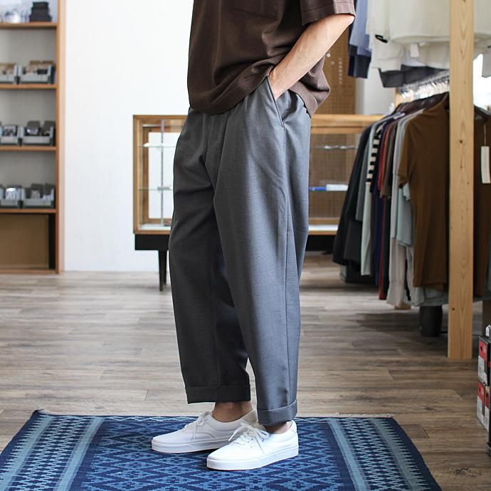 CEASTERS CEASTERS ケステル / Summer Wool 2 Pleats Trousers - Light Grey M658<img class='new_mark_img2' src='//img.shop-pro.jp/img/new/icons47.gif' style='border:none;display:inline;margin:0px;padding:0px;width:auto;' /> 02