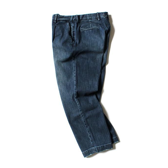116247307 RICCARDO METHA / One Tuck Wide Trousers ワンタック ワイドパンツ- Denim<img class='new_mark_img2' src='//img.shop-pro.jp/img/new/icons47.gif' style='border:none;display:inline;margin:0px;padding:0px;width:auto;' /> 02