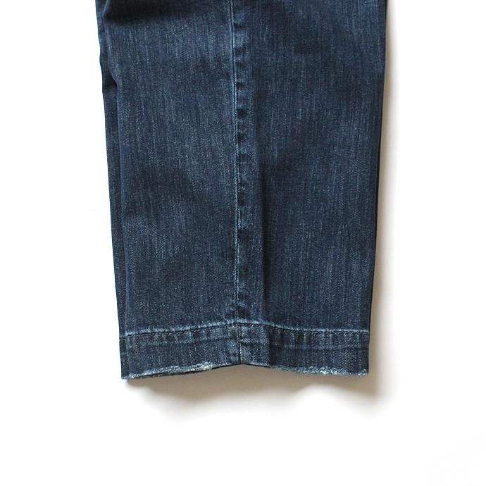 116247307 RICCARDO METHA / One Tuck Wide Trousers ワンタック ワイドパンツ- Denim<img class='new_mark_img2' src='//img.shop-pro.jp/img/new/icons47.gif' style='border:none;display:inline;margin:0px;padding:0px;width:auto;' /> 02