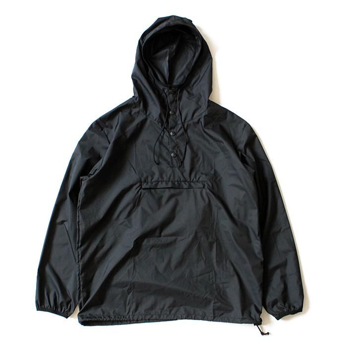 Powderhorn Mountaineering MOUNTAIN EASY PULLOVER PHM-17-001 パッカブルアノラック ブラック 01