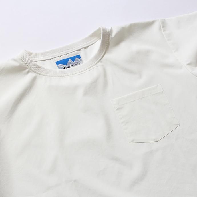 Powderhorn Mountaineering MOUNTAIN TEE PHM-17-002 マウンテンTシャツ ホワイト 02