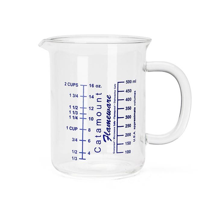 Other Brands Catamount Glass / Glass Handle Measuring Cups - 2Cup 01