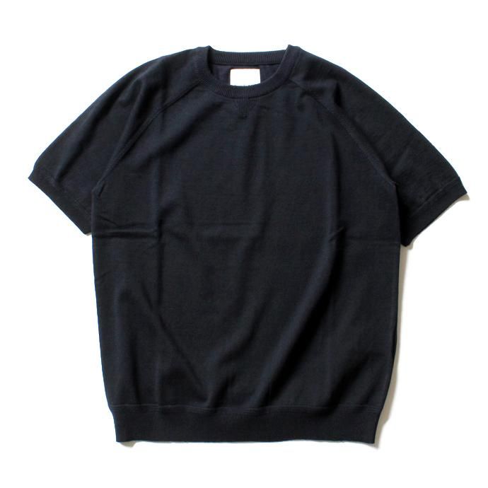 117719471 STILL BY HAND / コットンリネン半袖セーター KN0472 - ネイビー<img class='new_mark_img2' src='//img.shop-pro.jp/img/new/icons47.gif' style='border:none;display:inline;margin:0px;padding:0px;width:auto;' /> 02