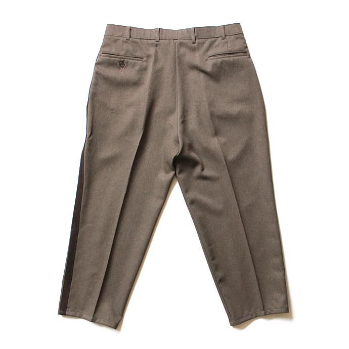 Hexico Deformer 1-Tuck Line Pants - Ex. Action Slacks リメイクスラックス - Heather Brown<img class='new_mark_img2' src='//img.shop-pro.jp/img/new/icons47.gif' style='border:none;display:inline;margin:0px;padding:0px;width:auto;' /> 02