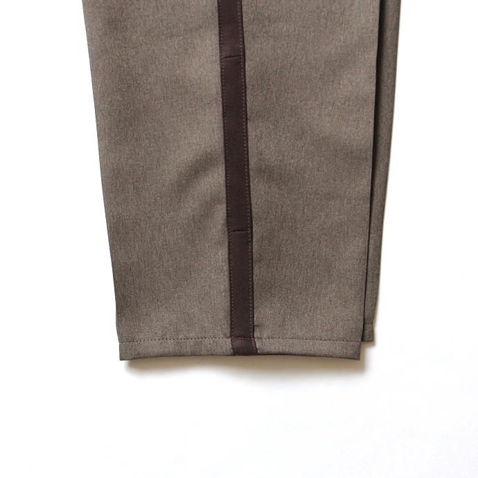 Hexico Deformer 1-Tuck Line Pants - Ex. Action Slacks リメイクスラックス - Heather Brown<img class='new_mark_img2' src='//img.shop-pro.jp/img/new/icons47.gif' style='border:none;display:inline;margin:0px;padding:0px;width:auto;' /> 02
