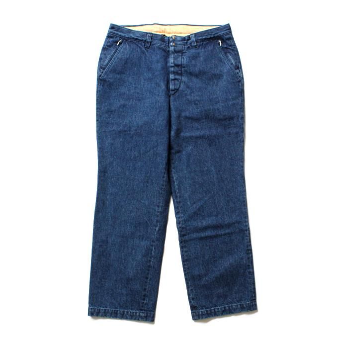 O- LOOSE DENIM FB ブルーデニムパンツ O-W-02B Blue 02