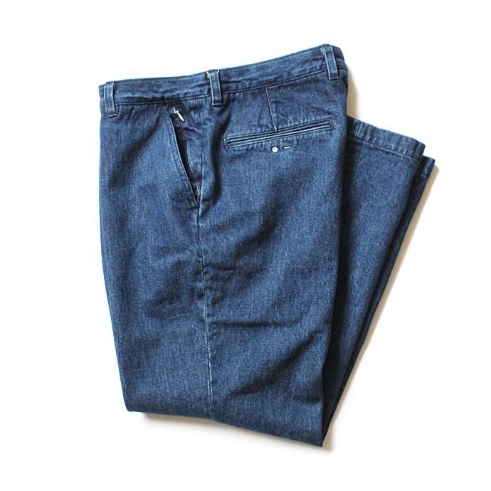 O- LOOSE DENIM FB ブルーデニムパンツ O-W-02B Blue 02