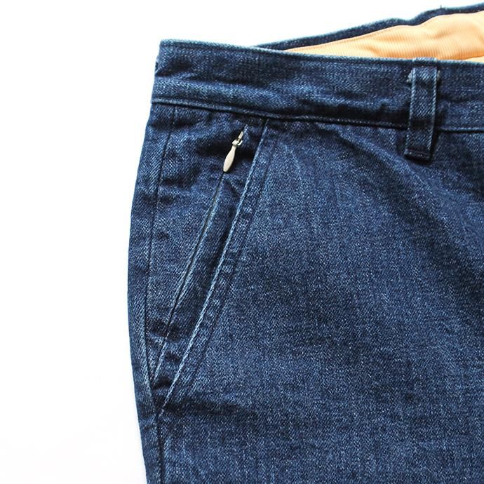 O- LOOSE DENIM FB ブルーデニムパンツ O-W-02B Blue 02