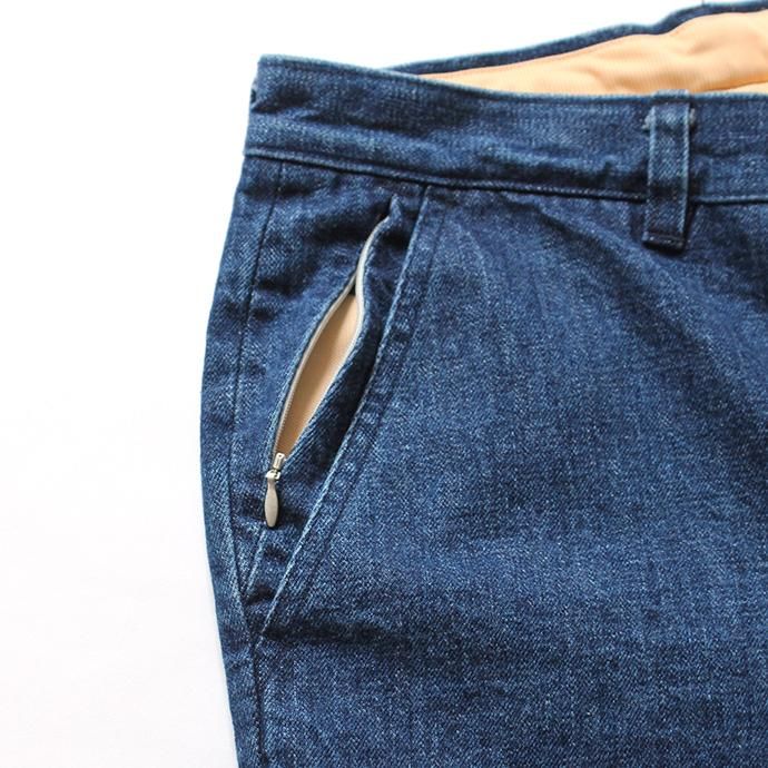 O- LOOSE DENIM FB ブルーデニムパンツ O-W-02B Blue 02