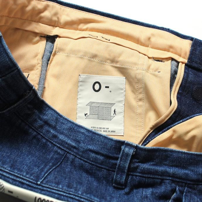 O- LOOSE DENIM FB ブルーデニムパンツ O-W-02B Blue 02