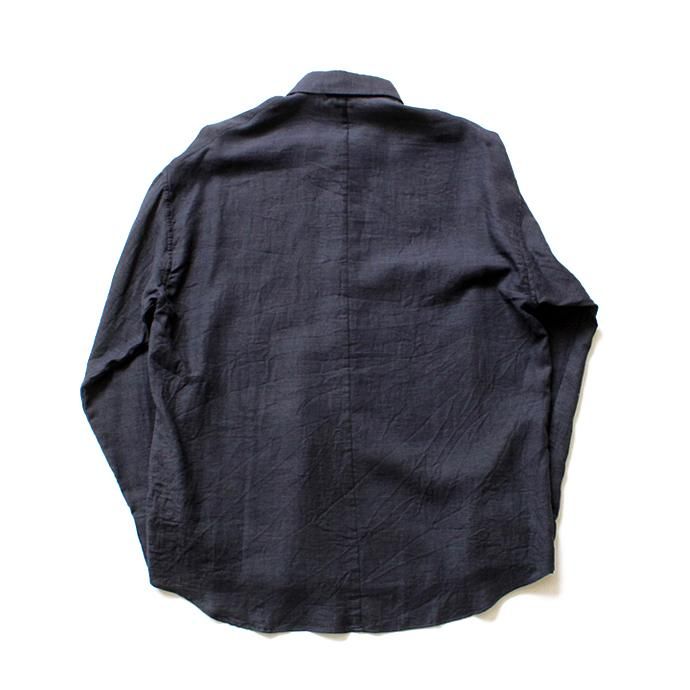 THEE THEE x hatsutoki W-face Shirts comfortable WF-SH-01 Navy<img class='new_mark_img2' src='//img.shop-pro.jp/img/new/icons47.gif' style='border:none;display:inline;margin:0px;padding:0px;width:auto;' /> 02
