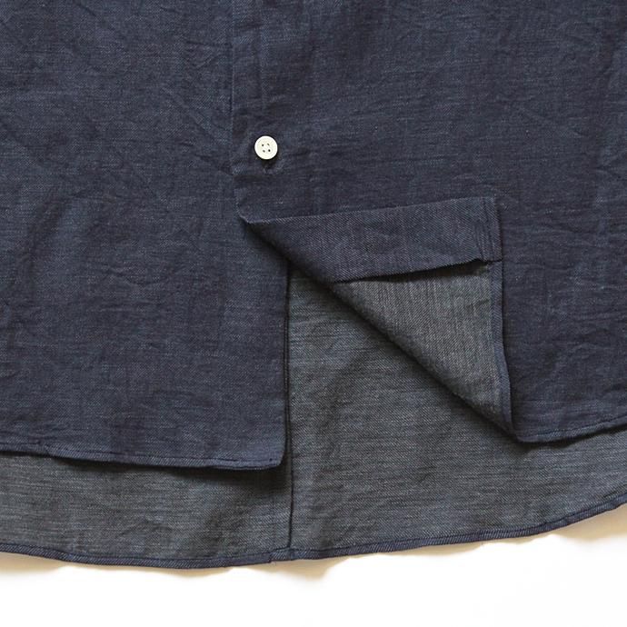 THEE THEE x hatsutoki W-face Shirts comfortable WF-SH-01 Navy<img class='new_mark_img2' src='//img.shop-pro.jp/img/new/icons47.gif' style='border:none;display:inline;margin:0px;padding:0px;width:auto;' /> 02