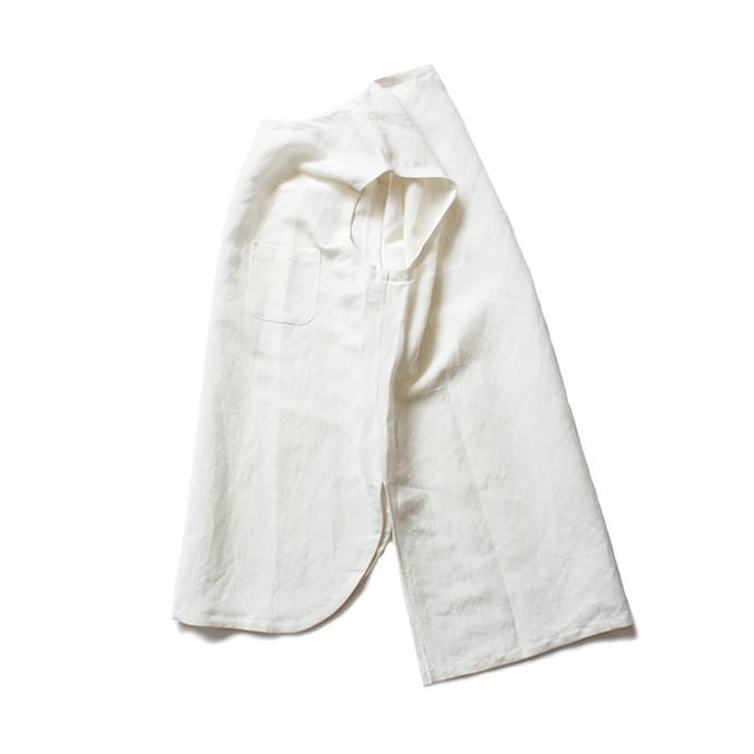 THEE Linen Long N/S Tee LV-CS-03 リネンノースリーブT ホワイト<img class='new_mark_img2' src='//img.shop-pro.jp/img/new/icons47.gif' style='border:none;display:inline;margin:0px;padding:0px;width:auto;' /> 02