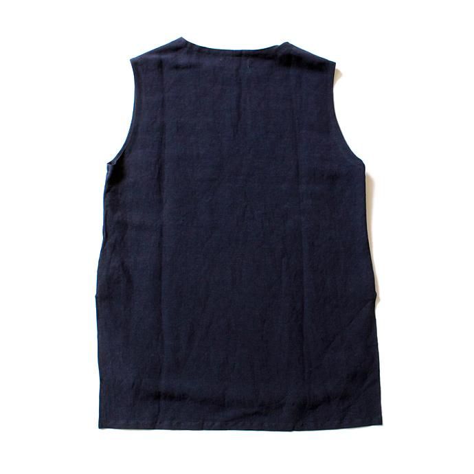 THEE Linen Long N/S Tee LV-CS-03 リネンノースリーブT ネイビー<img class='new_mark_img2' src='//img.shop-pro.jp/img/new/icons47.gif' style='border:none;display:inline;margin:0px;padding:0px;width:auto;' /> 02