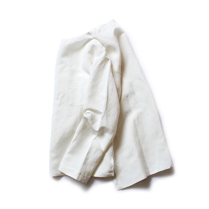 THEE Linen Long Sleeve Tee LV-CS-04 リネンロングスリーブT ホワイト<img class='new_mark_img2' src='//img.shop-pro.jp/img/new/icons47.gif' style='border:none;display:inline;margin:0px;padding:0px;width:auto;' /> 02