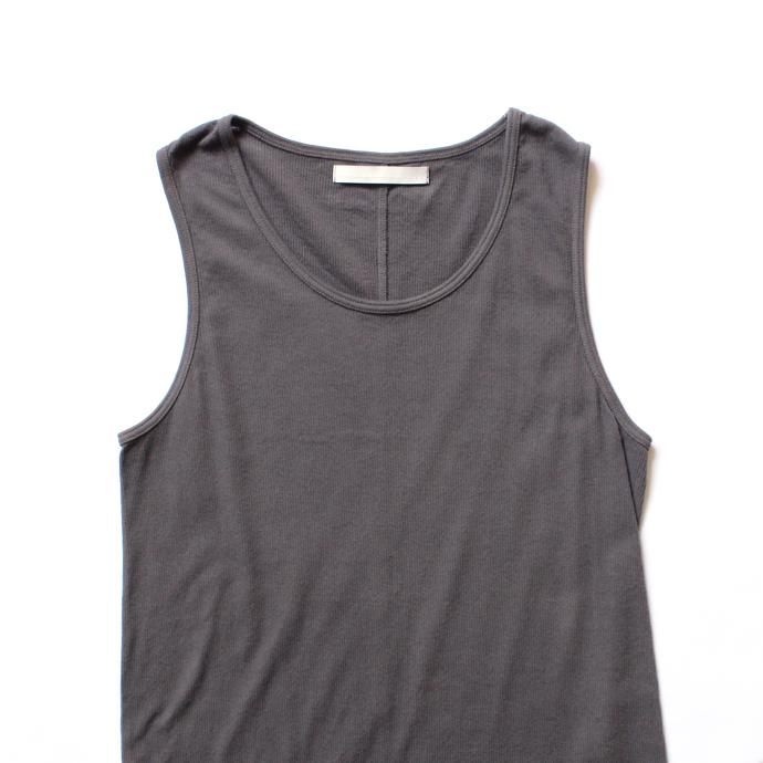 THEE Tank Top Type A CT-CS-04 リブタンクトップ チャコール<img class='new_mark_img2' src='//img.shop-pro.jp/img/new/icons47.gif' style='border:none;display:inline;margin:0px;padding:0px;width:auto;' /> 02