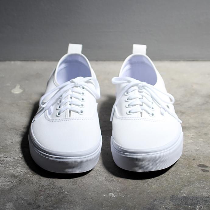 VANS Authentic PT - True White VN0A38F1QLZ ヴァンズ オーセンティックPT ホワイト 02