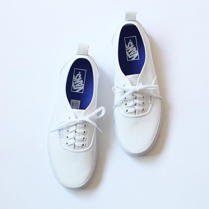 VANS Authentic PT - True White VN0A38F1QLZ ヴァンズ オーセンティックPT ホワイト 02