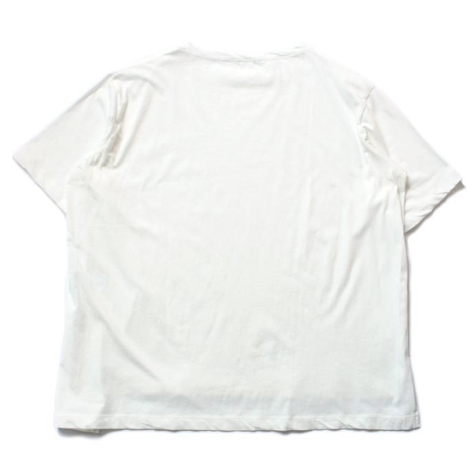 smoothday ユニセックス テクノラマ オーバーサイズ スリットTシャツ SG-T001-004 Off white<img class='new_mark_img2' src='//img.shop-pro.jp/img/new/icons47.gif' style='border:none;display:inline;margin:0px;padding:0px;width:auto;' /> 02
