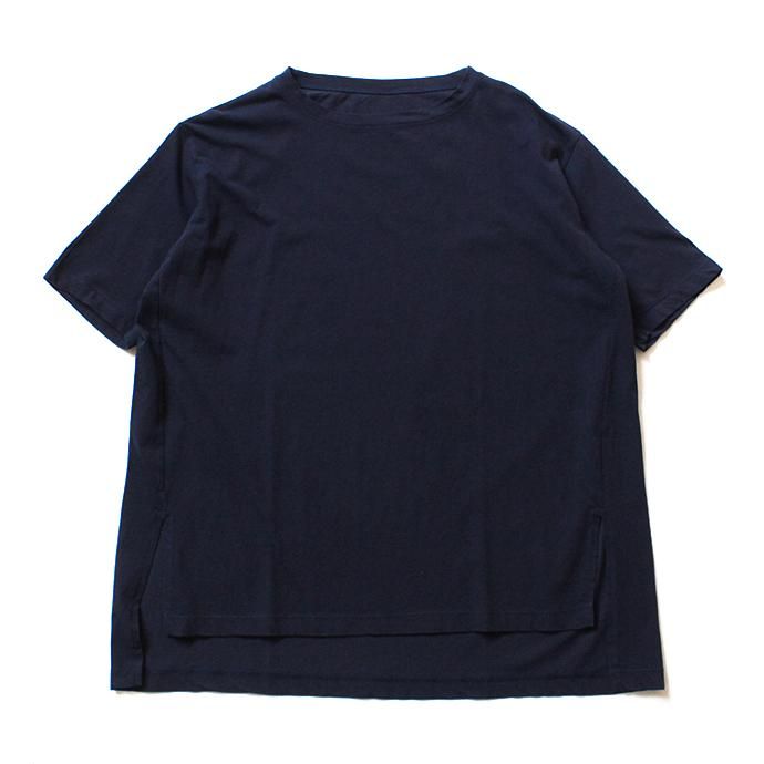smoothday ユニセックス テクノラマ オーバーサイズ スリットTシャツ SG-T001-004 Navy<img class='new_mark_img2' src='//img.shop-pro.jp/img/new/icons47.gif' style='border:none;display:inline;margin:0px;padding:0px;width:auto;' /> 01