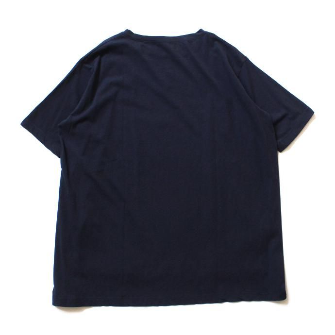 smoothday ユニセックス テクノラマ オーバーサイズ スリットTシャツ SG-T001-004 Navy<img class='new_mark_img2' src='//img.shop-pro.jp/img/new/icons47.gif' style='border:none;display:inline;margin:0px;padding:0px;width:auto;' /> 02