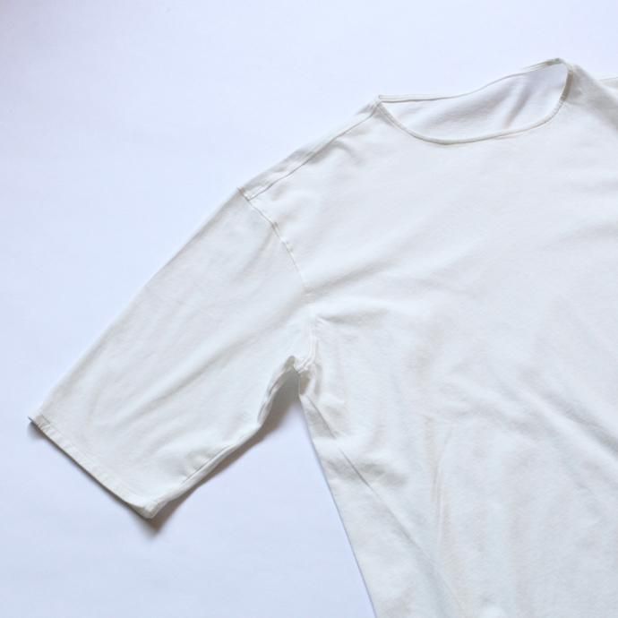 118114936 smoothday / ユニセックス テクノラマ オーバーサイズ 七分袖Tシャツ SG-T002-004 Off white<img class='new_mark_img2' src='//img.shop-pro.jp/img/new/icons47.gif' style='border:none;display:inline;margin:0px;padding:0px;width:auto;' /> 02