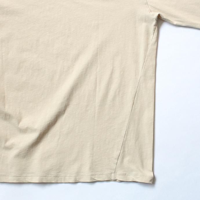 118115032 smoothday / ユニセックス テクノラマ オーバーサイズ 七分袖Tシャツ SG-T002-004 Ecru<img class='new_mark_img2' src='//img.shop-pro.jp/img/new/icons47.gif' style='border:none;display:inline;margin:0px;padding:0px;width:auto;' /> 02
