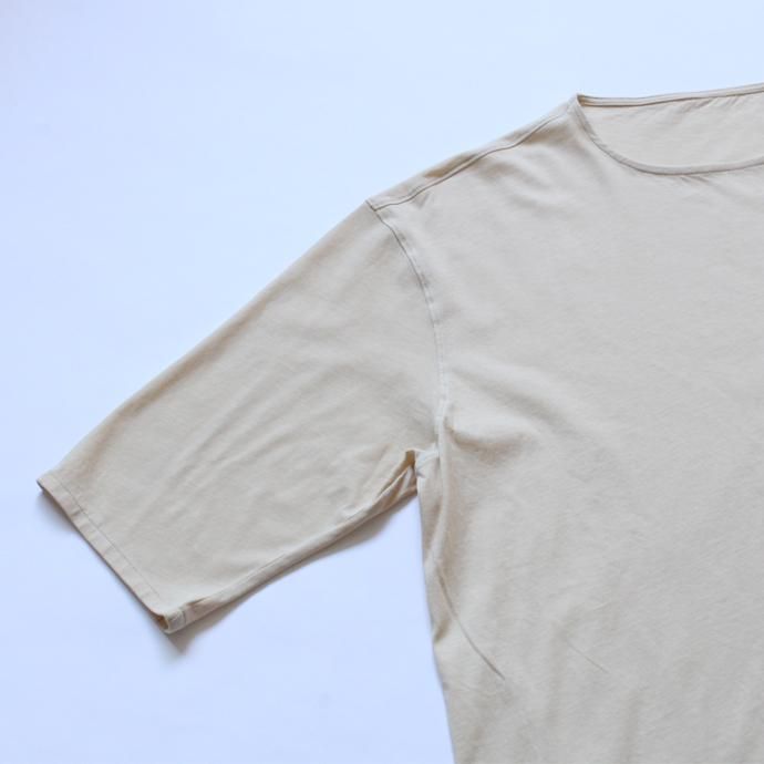 118115032 smoothday / ユニセックス テクノラマ オーバーサイズ 七分袖Tシャツ SG-T002-004 Ecru<img class='new_mark_img2' src='//img.shop-pro.jp/img/new/icons47.gif' style='border:none;display:inline;margin:0px;padding:0px;width:auto;' /> 02