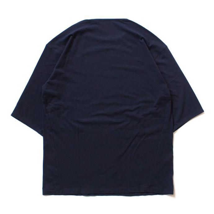 118115118 smoothday / ユニセックス テクノラマ オーバーサイズ 七分袖Tシャツ SG-T002-004 Navy<img class='new_mark_img2' src='//img.shop-pro.jp/img/new/icons47.gif' style='border:none;display:inline;margin:0px;padding:0px;width:auto;' /> 02