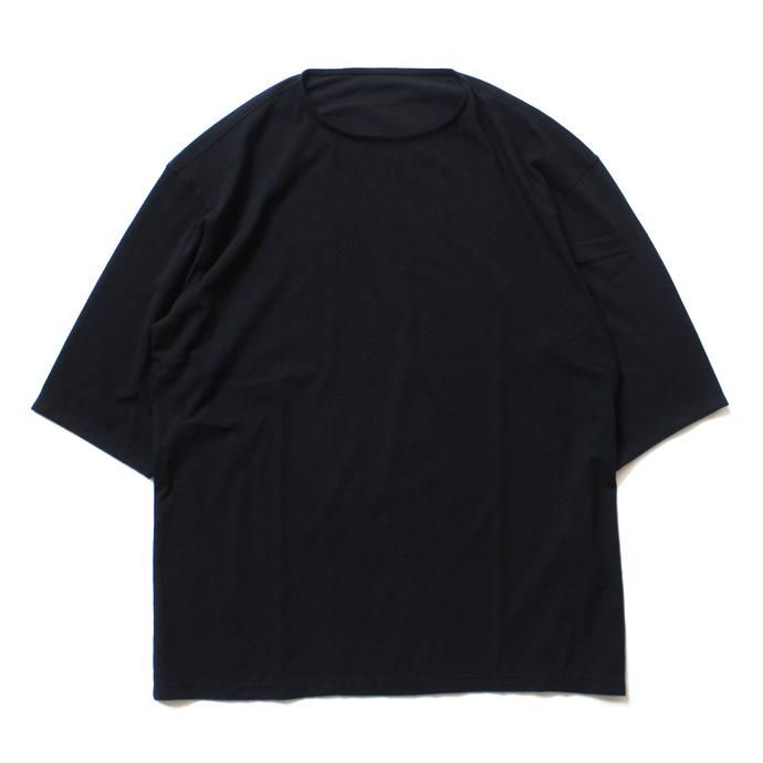 smoothday ユニセックス テクノラマ オーバーサイズ 七分袖Tシャツ SG-T002-004 Black<img class='new_mark_img2' src='//img.shop-pro.jp/img/new/icons47.gif' style='border:none;display:inline;margin:0px;padding:0px;width:auto;' /> 01