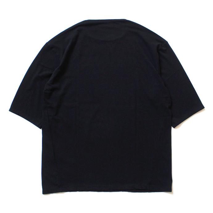 smoothday ユニセックス テクノラマ オーバーサイズ 七分袖Tシャツ SG-T002-004 Black<img class='new_mark_img2' src='//img.shop-pro.jp/img/new/icons47.gif' style='border:none;display:inline;margin:0px;padding:0px;width:auto;' /> 02