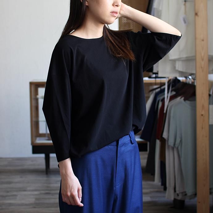 smoothday ユニセックス テクノラマ オーバーサイズ 七分袖Tシャツ SG-T002-004 Black<img class='new_mark_img2' src='//img.shop-pro.jp/img/new/icons47.gif' style='border:none;display:inline;margin:0px;padding:0px;width:auto;' /> 02