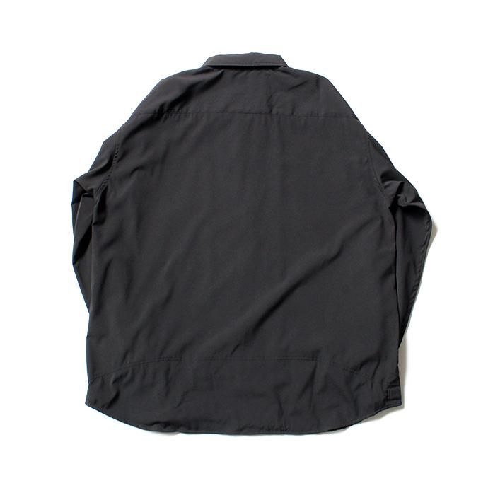 O- BAGGY SHIRT バギーシャツ O-S-04 Black 02