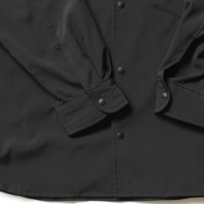 O- BAGGY SHIRT バギーシャツ O-S-04 Black 02