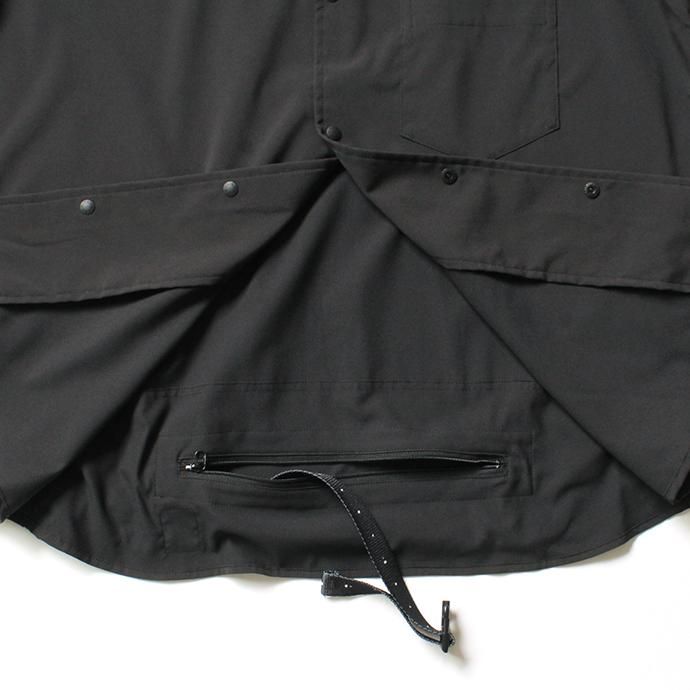 O- BAGGY SHIRT バギーシャツ O-S-04 Black 02