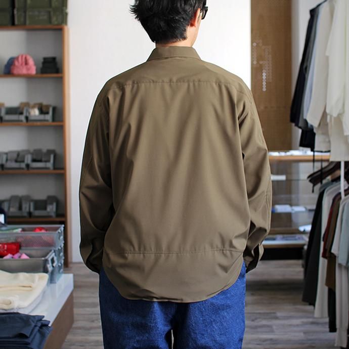 O- BAGGY SHIRT バギーシャツ O-S-04 Olive<img class='new_mark_img2' src='//img.shop-pro.jp/img/new/icons47.gif' style='border:none;display:inline;margin:0px;padding:0px;width:auto;' /> 02