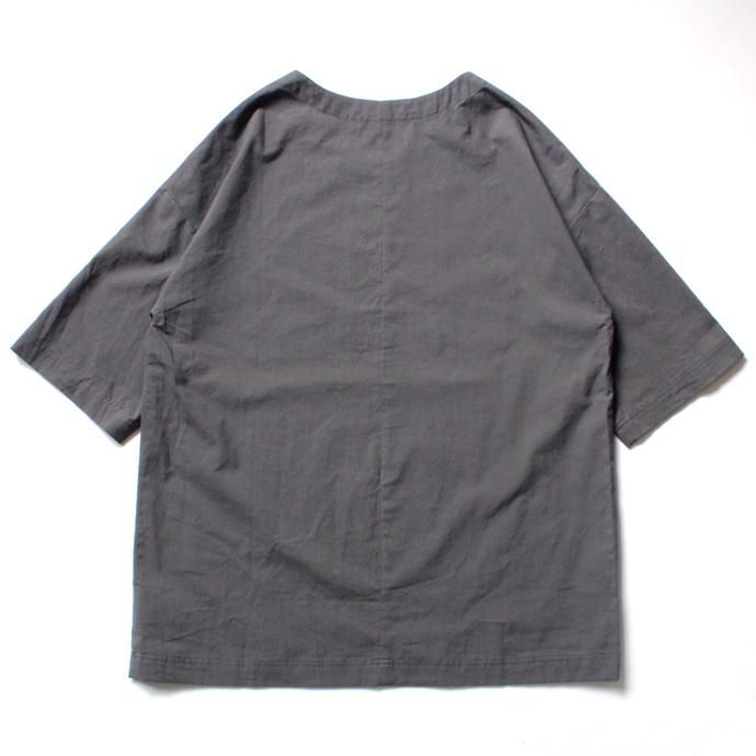 THEE Oversize Tee RN-CS-01 シャツ素材オーバーサイズTシャツ グレー<img class='new_mark_img2' src='//img.shop-pro.jp/img/new/icons47.gif' style='border:none;display:inline;margin:0px;padding:0px;width:auto;' /> 02