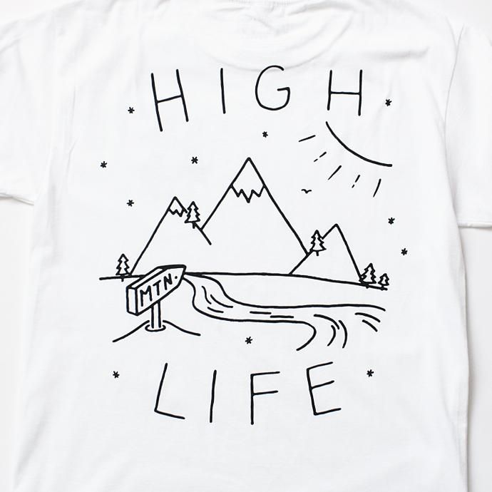 118383874 MNKR / High Life プリントTシャツ ホワイト<img class='new_mark_img2' src='//img.shop-pro.jp/img/new/icons47.gif' style='border:none;display:inline;margin:0px;padding:0px;width:auto;' /> 02