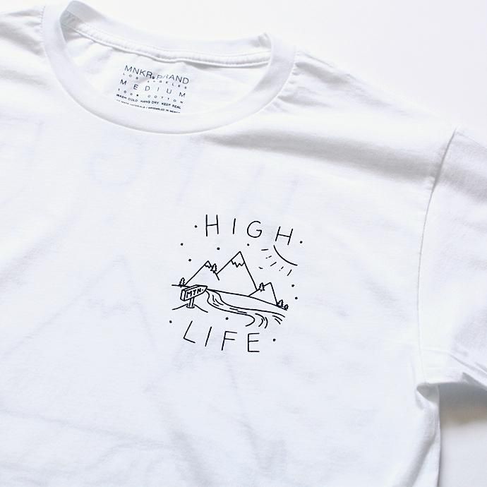 118383874 MNKR / High Life プリントTシャツ ホワイト<img class='new_mark_img2' src='//img.shop-pro.jp/img/new/icons47.gif' style='border:none;display:inline;margin:0px;padding:0px;width:auto;' /> 02