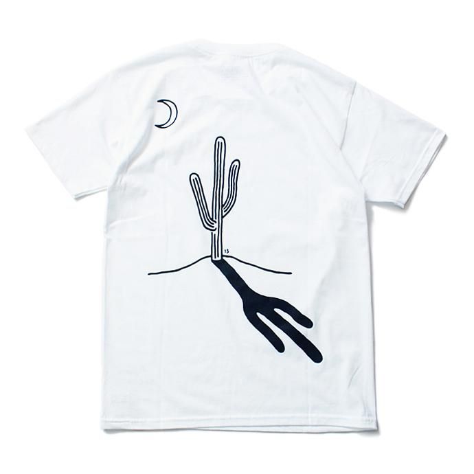 118623818 MNKR / Lone Saguaro プリントTシャツ ホワイト 01