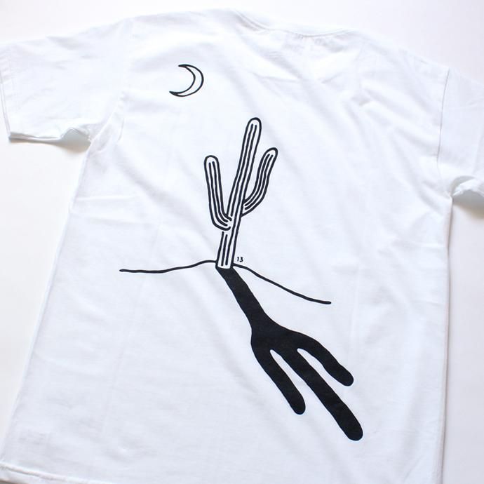 118623818 MNKR / Lone Saguaro プリントTシャツ ホワイト 02
