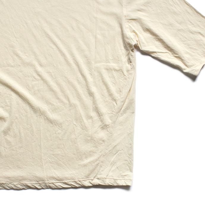smoothday ユニセックス コズモラマ ハイゲージ天竺 オーバーサイズ 七分袖Tシャツ SH-T001-001 Ecru<img class='new_mark_img2' src='//img.shop-pro.jp/img/new/icons47.gif' style='border:none;display:inline;margin:0px;padding:0px;width:auto;' /> 02