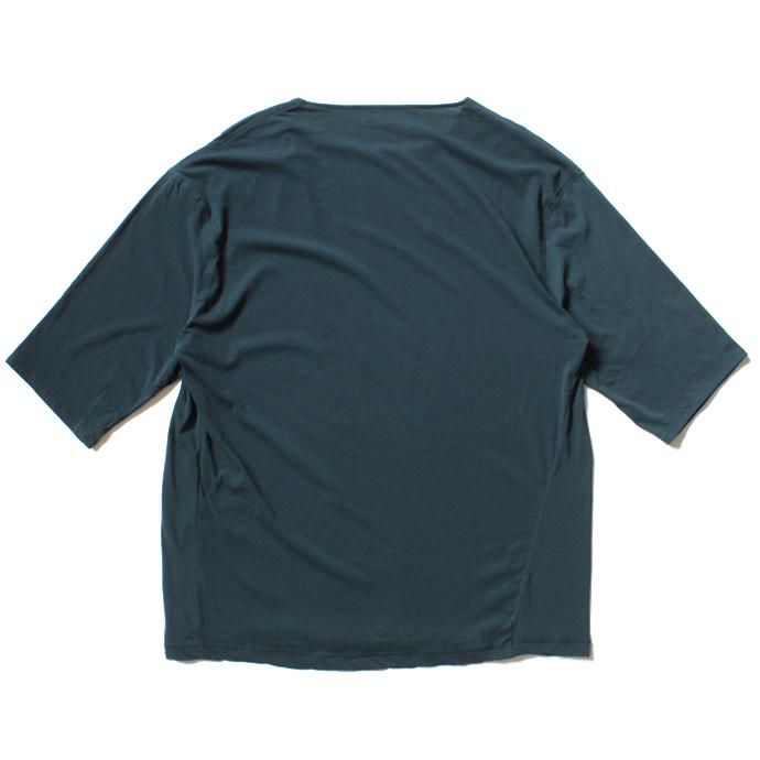 119707766 smoothday / ユニセックス コズモラマ ハイゲージ天竺 オーバーサイズ 七分袖Tシャツ SH-T001-001 Deep blue<img class='new_mark_img2' src='//img.shop-pro.jp/img/new/icons47.gif' style='border:none;display:inline;margin:0px;padding:0px;width:auto;' /> 02