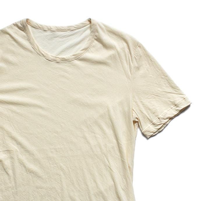 119708360 smoothday / メンズ コズモラマ ハイゲージ天竺 クルーネックTシャツ SH-T050-001 Ecru<img class='new_mark_img2' src='//img.shop-pro.jp/img/new/icons47.gif' style='border:none;display:inline;margin:0px;padding:0px;width:auto;' /> 02