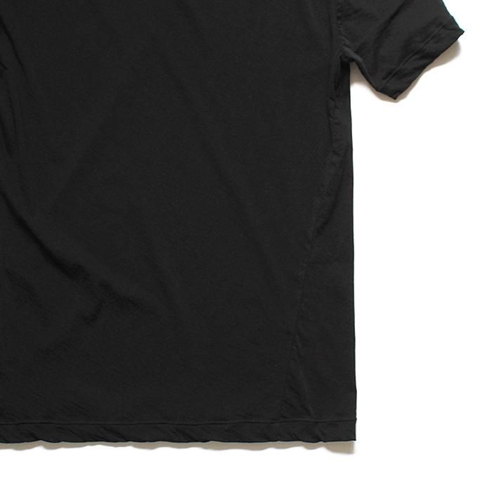 119708412 smoothday / メンズ コズモラマ ハイゲージ天竺 クルーネックTシャツ SH-T050-001 Black 02