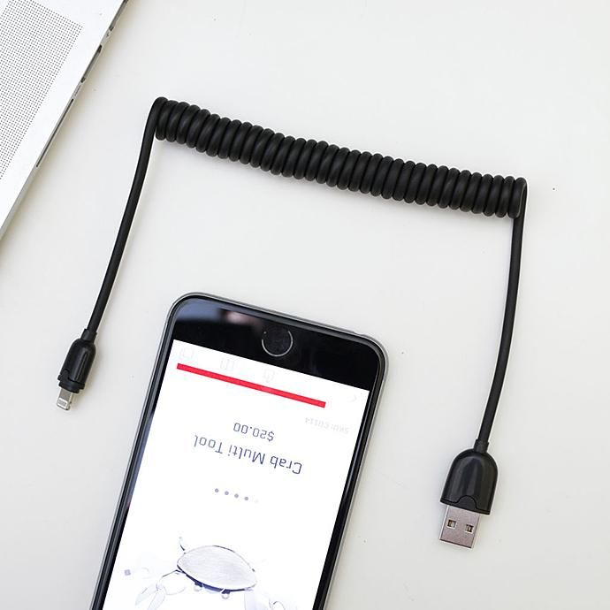 Other Brands KIKKERLAND / Telephone Charging Cable - Black テレフォン チャージングケーブル ブラック<img class='new_mark_img2' src='//img.shop-pro.jp/img/new/icons47.gif' style='border:none;display:inline;margin:0px;padding:0px;width:auto;' /> 02