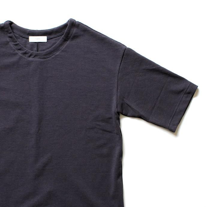 120175340 THEE(シー)/ Oversize Kanoko Tee OC-CS-04 鹿の子素材オーバーサイズTシャツ チャコール<img class='new_mark_img2' src='//img.shop-pro.jp/img/new/icons47.gif' style='border:none;display:inline;margin:0px;padding:0px;width:auto;' /> 02