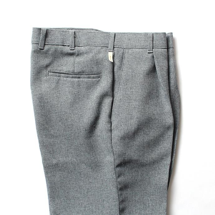 120189452 Hexico / Deformer 1-Tuck Pants - Ex. U.S. Action Slacks リメイクワンタックスラックス - Grey 32<img class='new_mark_img2' src='//img.shop-pro.jp/img/new/icons47.gif' style='border:none;display:inline;margin:0px;padding:0px;width:auto;' /> 02
