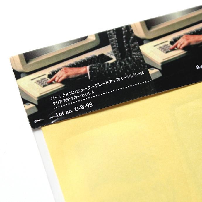 120910558 O-(オー)/ BOOT STICKER SET クリアステッカーセット O-W-98<img class='new_mark_img2' src='//img.shop-pro.jp/img/new/icons47.gif' style='border:none;display:inline;margin:0px;padding:0px;width:auto;' /> 02
