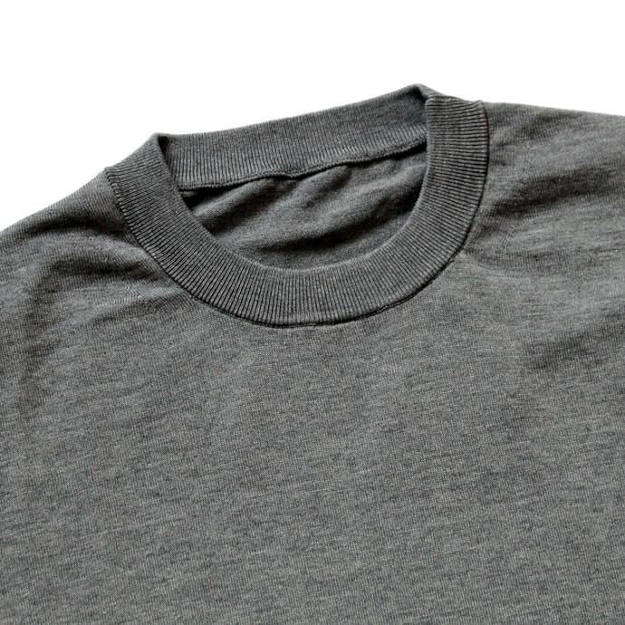 crepuscule crepuscule / S/S Knit Tee 1703-001 - C.Gray シルク混ハイゲージ半袖ニットT チャコールグレー<img class='new_mark_img2' src='//img.shop-pro.jp/img/new/icons47.gif' style='border:none;display:inline;margin:0px;padding:0px;width:auto;' /> 02